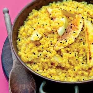 green mango dal from orissa image