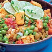 matar peas and paneer