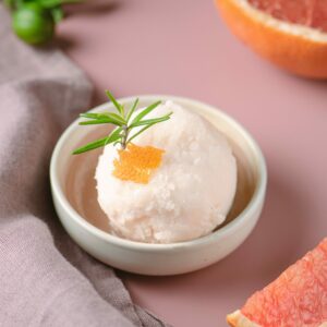 grapefruit and rosemary sorbet