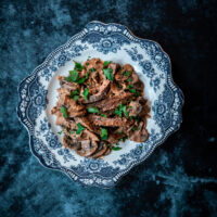 521 Steak stroganoff p.270
